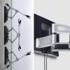 StarTech.com Heavy-Duty Articulating TV Wall Mount for up to 100-inch and 187.4lb/85kg plokščias Screens, VESA 800x500, Low-Profile Bracket, TAA-Compliant