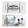 StarTech.com Heavy-Duty Articulating TV Wall Mount for up to 100-inch and 187.4lb/85kg plokščias Screens, VESA 800x500, Low-Profile Bracket, TAA-Compliant