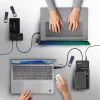StarTech.com USB-C/USB-A į M.2 NVMe ir 2,5 col./3,5 col. SATA adapteris, 10 Gbps, berankis išorinis SSD kietojo disko skaitytuvas, B+M/M-Key