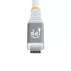 StarTech.com 3m (10 pėd.) USB4 kabelis, 20 Gbps, USB-IF sertifikuotas USB-C laidas, 60 W PD, 4K 120 Hz DP 1.4, TPE apvalkalas, baltas USB-C laidas