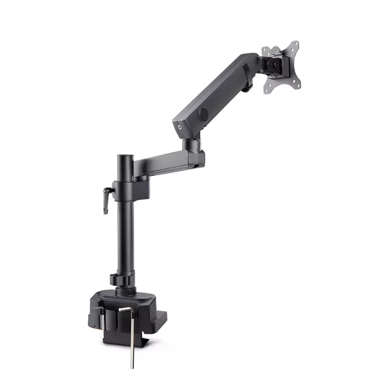 StarTech.com stalinis monitoriaus laikiklis, skirtas iki 40 colių ekranui / 17,6 svaro (8 kg), mechaninė spyruoklinė svirtis, C formos spaustuvas / įvorė, montavimas iš viršaus, nereikalaujantis įrankių reguliavimas