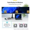 StarTech.com 199UE-USBC-DOCK nešiojamojo kompiuterio dokas / prievadų kopijuoklis Laidinis USB 3.2 Gen 2 (3.1 Gen 2) Type-C Pilka