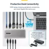 StarTech.com 199UE-USBC-DOCK nešiojamojo kompiuterio dokas / prievadų kopijuoklis Laidinis USB 3.2 Gen 2 (3.1 Gen 2) Type-C Pilka
