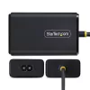 StarTech.com 65W USB-C nešiojamojo kompiuterio įkroviklis, 1,5 m pritvirtintas USB-C kabelis, maitinimo adapterio blokas, skirtas Dell, XPS, HP ProBook, MacBook Pro, Microsoft Surface Pro