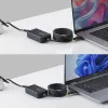 StarTech.com 65W USB-C nešiojamojo kompiuterio įkroviklis, 1,5 m pritvirtintas USB-C kabelis, maitinimo adapterio blokas, skirtas Dell, XPS, HP ProBook, MacBook Pro, Microsoft Surface Pro
