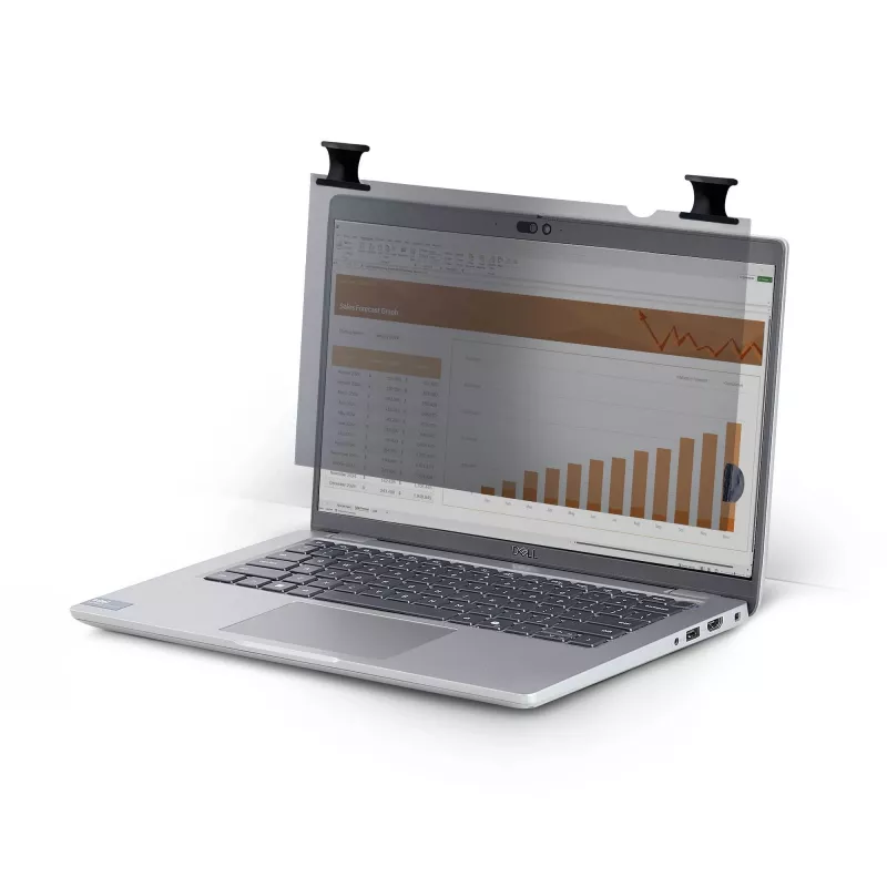 StarTech.com 13,3 colio 16:9 ryškus privatumo ekrano filtras su lietimu, apverčiamas, 75 % šviesos pralaidumas, akinimą mažinantis privatumo filtras, +/- 30° žiūrėjimo kampas