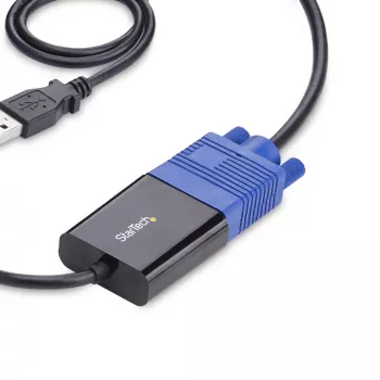 StarTech.com Nešiojamasis Nešiojamojo Kompiuterio Avarinės Prieigos KVM Konsolės Adapteris