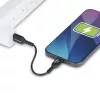 StarTech.com 15 cm USB-A į USB-C įkrovimo kabelis, įkrovimas ir sinchronizavimas, 3 A, USB 2.0, TPE apvalkalas – juodas USB įkrovimo laidas
