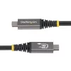 StarTech.com 3 m (10 pėd.) USB4 laidas, 20 Gbps, USB-IF sertifikuotas USB-C laidas, 60 W PD, 4K 120 Hz DP 2.1, TPE apvalkalas, juodas USB-C laidas