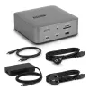 StarTech.com Thunderbolt 5 dokų stotis, DP / HDMI, trijų monitorių dokas iki 4K 144Hz arba dviejų 8K 60Hz, 5x USB prievadai, 140W nešiojamojo kompiuterio įkrovimas