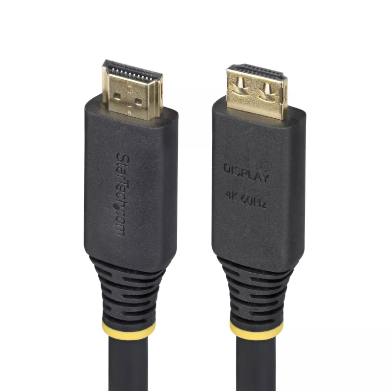 StarTech.com HDMI2-CABLE-GRIP-15M HDMI laidas HDMI Type A (Standard) Juodas