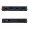 StarTech.com 4 prievadų USB-C ir USB-A šakotuvas, 5 Gbps, su maitinimu, 2-in-1 USB-C ir USB-A prijungimo kabelis, 1x USB-C ir 3x USB-A (1x BC 1.2), pridedamas 36 W maitinimo adapteris