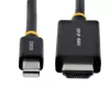 StarTech.com 1 m (3 pėd.) Mini DisplayPort į HDMI adapterio laidas, 4K 60 Hz su HBR3/HDCP 2.3/DPCP, MDP į HDMI 2.0, aktyvus vaizdo keitiklis, Mini DisplayPort staliniam kompiuteriui prie HDMI monitoriaus