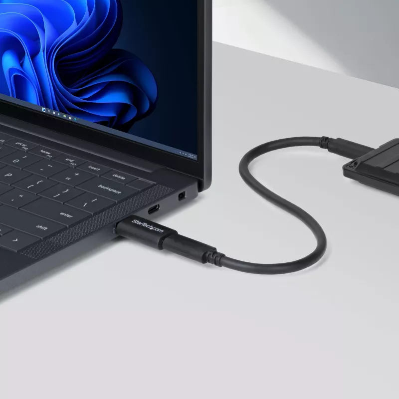 StarTech.com USB-A – USB-C adapteris, USB-A (vyriška) į USB-C (moteriška) keitiklis, USB 10 Gbps, 5 V 900 mA, USB į USB-C adapteris, skirtas USB-A įkrovikliams / šakotuvams