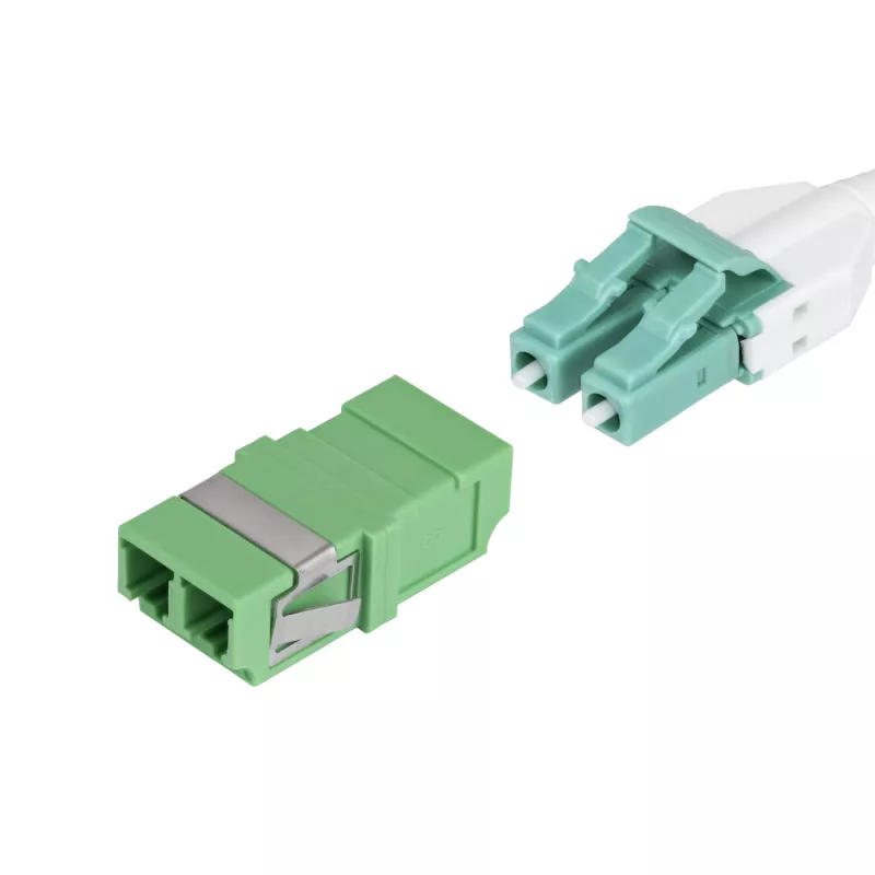 StarTech.com LC į LC adapteris 10 vnt., OS2 vienmodis SC korpuso LC optinio pluošto adapteris be flanšo, LC/APC dvipusis adapteris