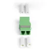 StarTech.com LC į LC adapteris 10 vnt., OS2 vienmodis SC korpuso LC optinio pluošto adapteris be flanšo, LC/APC dvipusis adapteris