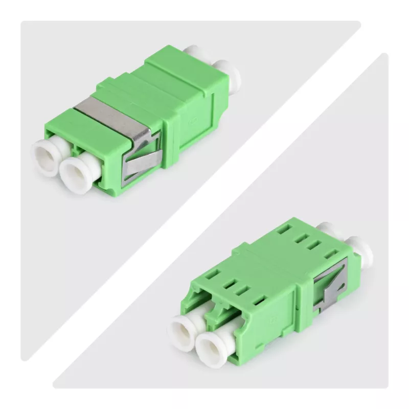 StarTech.com LC į LC adapteris 10 vnt., OS2 vienmodis SC korpuso LC optinio pluošto adapteris be flanšo, LC/APC dvipusis adapteris