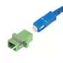 StarTech.com SC į SC adapterių rinkinys po 10 vnt., OS2 vienmodis SC šviesolaidinis adapteris su flanšu, SC/APC simpleksinis adapteris