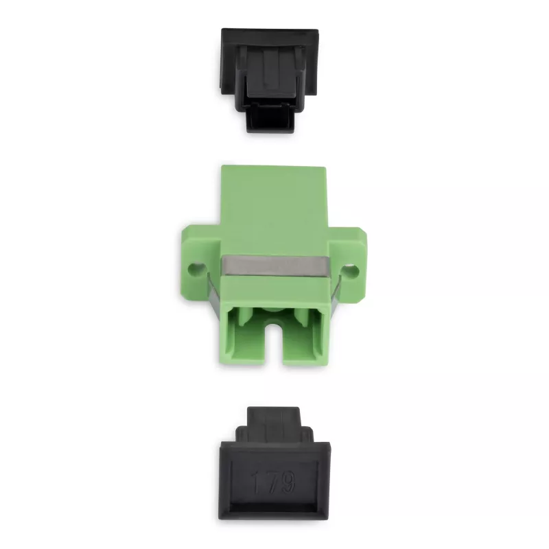 StarTech.com SC į SC adapterių rinkinys po 10 vnt., OS2 vienmodis SC šviesolaidinis adapteris su flanšu, SC/APC simpleksinis adapteris