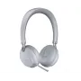 Yealink BH72 laisvų rankų įranga, laidinė ir belaidė, ant galvos dedama, skambučiams / muzikai, USB Type-A, Bluetooth, įkrovimo stovas, šviesiai pilka