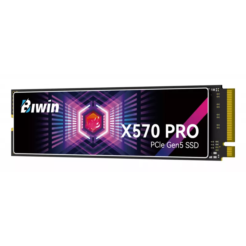 BIWIN X570 Pro M.2 NVMe SSD 4TB PCIe Gen5 — 14000 MB/s skaitymas, 13000 MB/s rašymas