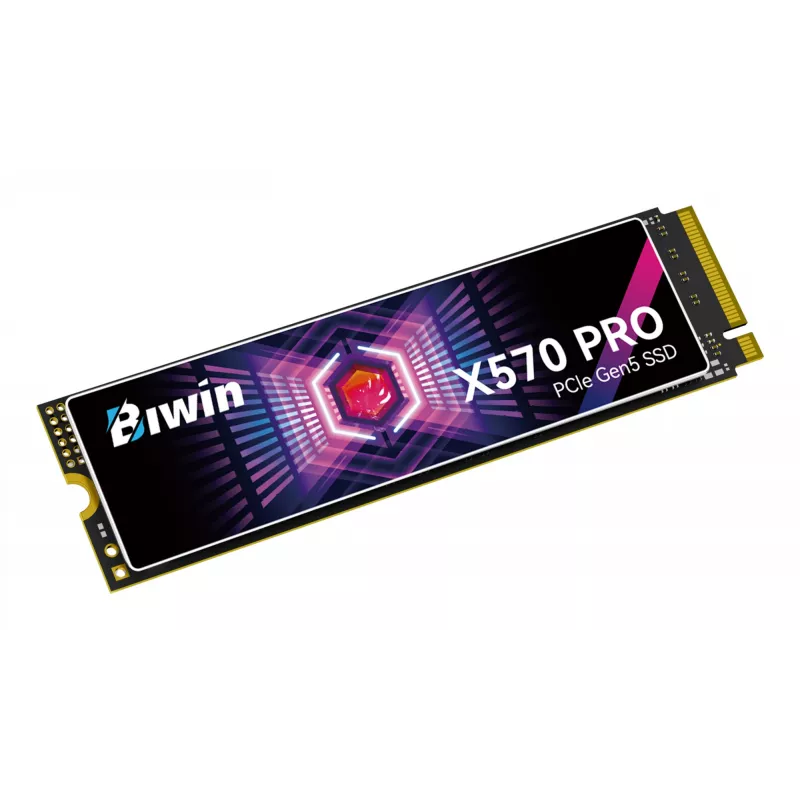 BIWIN X570 Pro M.2 NVMe SSD 4TB PCIe Gen5 — 14000 MB/s skaitymas, 13000 MB/s rašymas