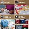 DYMO Originali LabelWriter Patvarios etiketės | 25 mm x 89 mm | Baltas polipropilenas | 2 ritinėliai po 350 (700 lipnių etikečių) | Aukšto našumo | Skirtos LabelWriter etikečių spausdintuvams