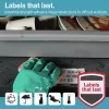 DYMO LW patvarios etiketės - 104 x 159 mm - 1933086, Balta, Lipni spausdintuvo etiketė, Polipropilenas (PP), Nuolatinis, Stačiakampis, -18–50 °C