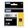 DYMO Rhino Industrial nuolatinės poliesterio etiketės | 12 mm x 5,5 m | juodas spausdinimas ant metalinio paviršiaus | skirtos Rhino ir LabelManager etikečių klijavimo įrenginiams