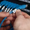 DYMO Rhino pramoninės lanksčios nailoninės etiketės | 12 mm x 3,5 m | Juodas spausdinimas ant balto | Lipnios | skirtos Rhino ir LabelManager etikečių spausdintuvams
