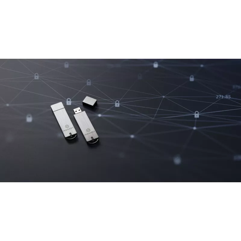 Kingston Technology IronKey 128GB Basic S1000 šifruotas USB 3.0 FIPS 140-2 3 lygis