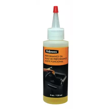 Fellowes Shredder Oil 120ml, Lubricating oil, 0.12 L, Multicolour, 44.5 mm, 44.5 mm, 161.9 mm