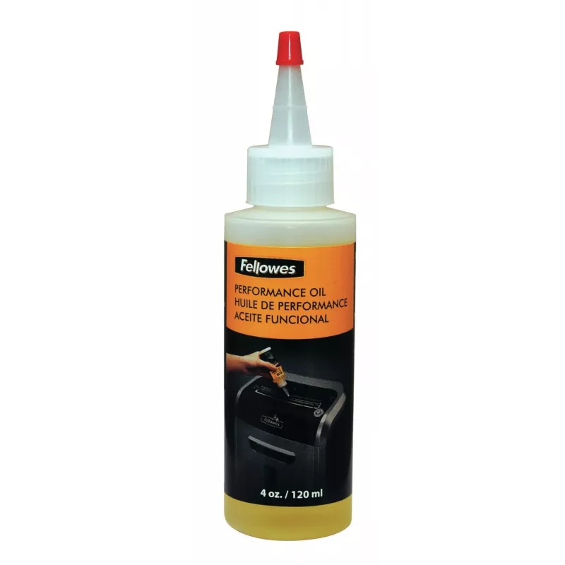 Fellowes Shredder Oil 120ml, Lubricating oil, 0.12 L, Multicolour, 44.5 mm, 44.5 mm, 161.9 mm