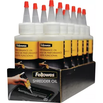 Fellowes Shredder Oil 120ml, Lubricating oil, 0.12 L, Multicolour, 44.5 mm, 44.5 mm, 161.9 mm