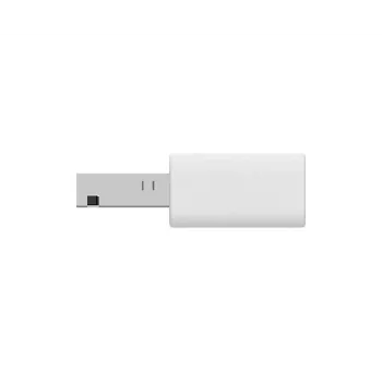 D-Link N300 Wi-Fi 4 USB adapteris, laidinis ir belaidis, USB, WLAN, baltas
