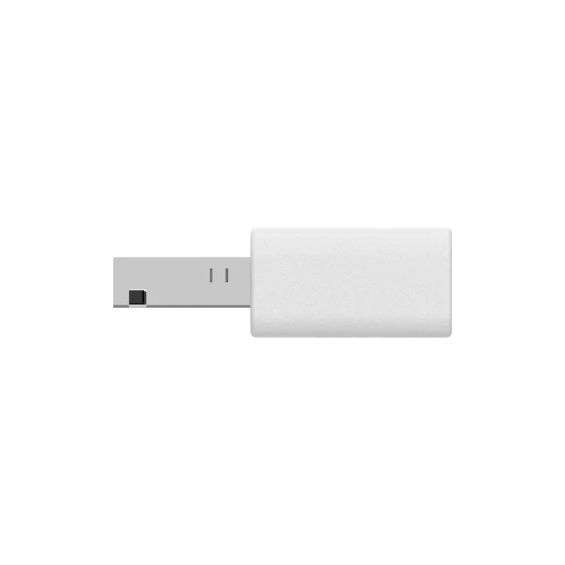 D-Link N300 Wi-Fi 4 USB adapteris, laidinis ir belaidis, USB, WLAN, baltas