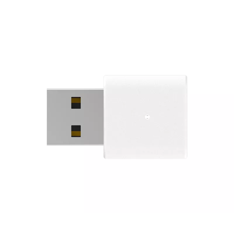 D-Link N300 Wi-Fi 4 USB adapteris, laidinis ir belaidis, USB, WLAN, baltas