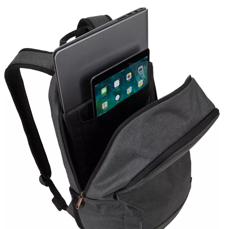 Case Logic Era ERABP-116 Obsidian kuprinė, juoda, poliesteris