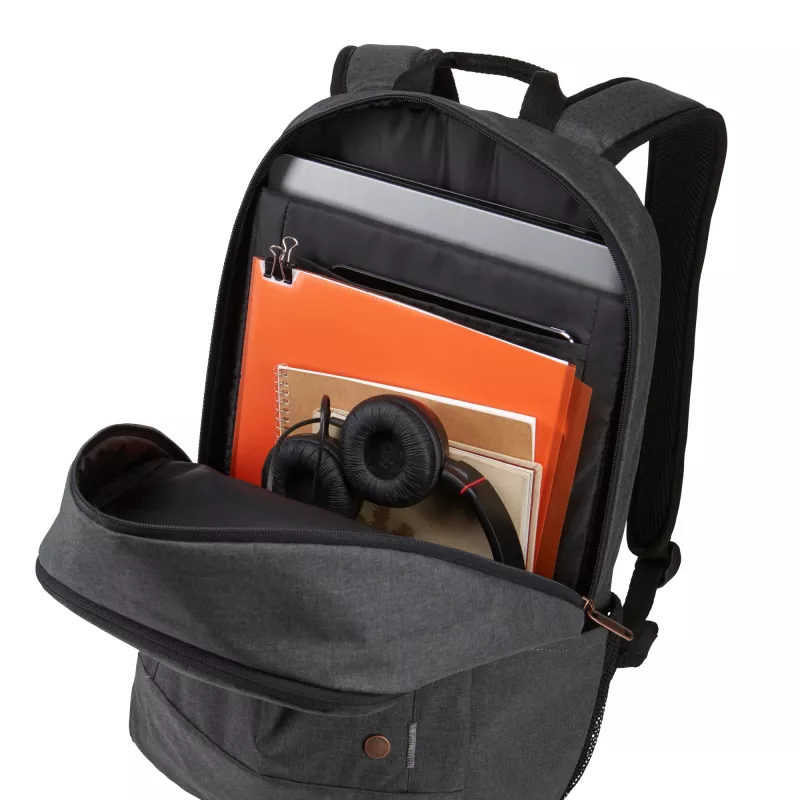Case Logic Era ERABP-116 Obsidian kuprinė, juoda, poliesteris