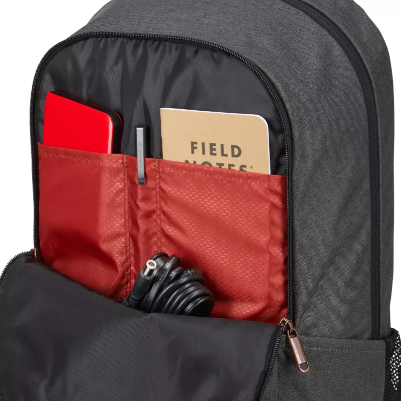 Case Logic Era ERABP-116 Obsidian kuprinė, juoda, poliesteris