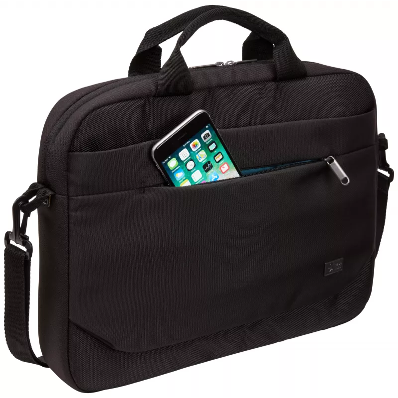 Case Logic Advantage ADVA-114 tamsiai mėlynas 35,6 cm (14 colių) nešiojamojo kompiuterio krepšys pasiuntinys