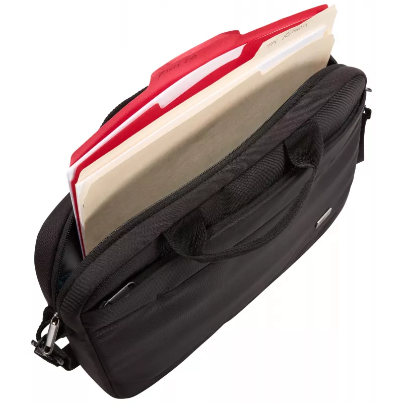 Case Logic Advantage ADVA-114 tamsiai mėlynas 35,6 cm (14 colių) nešiojamojo kompiuterio krepšys pasiuntinys