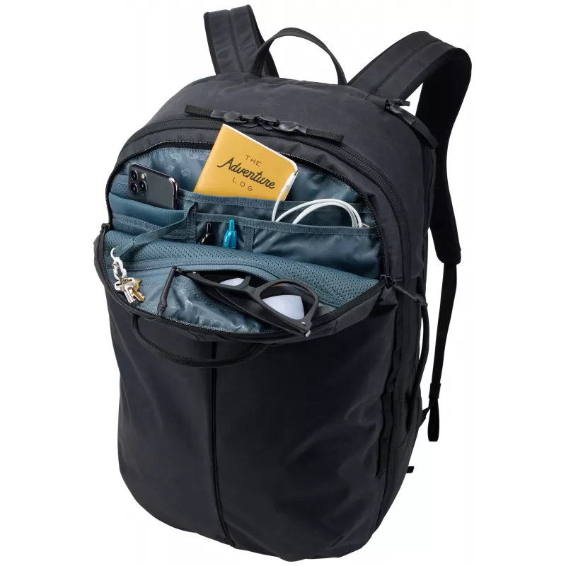 Thule Aion TATB140 - juodas kelioninis krepšys, minkštas korpusas, 40 l, poliesteris