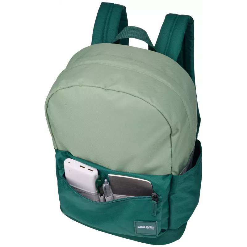 Case Logic Campus CCAM1216 - Islay Green/Smoke Pipe kuprinė Casual kuprinė Poliesteris