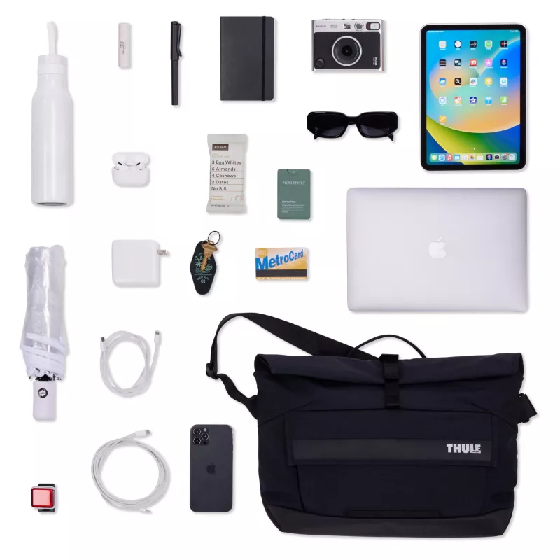 Thule Paramount PARACB3114 juoda poliesterio unisex kryžminė rankinė