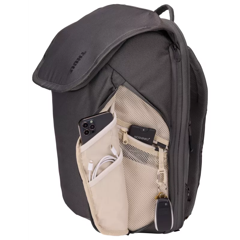 Thule Subterra 2 TSTB434 Vetiver Gray kuprinė Kelioninė kuprinė Pilka Poliesteris