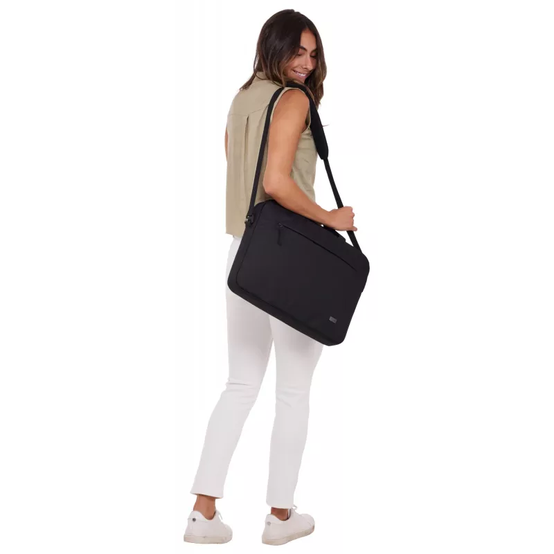 Case Logic Invigo Eco INVIA116 Juoda 39,6 cm (15,6 colio) nešiojamojo kompiuterio rankovė