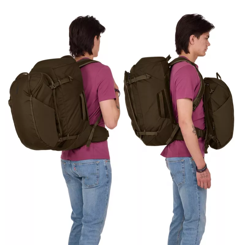 Thule TLPM260 giliai chaki spalvos kuprinė Kelioninė kuprinė Poliesteris
