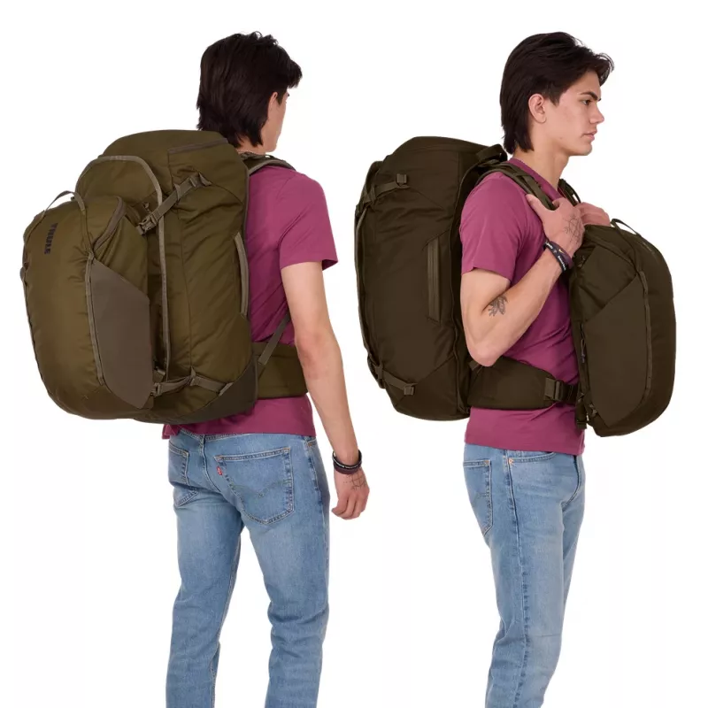 Thule TLPM270 giliai chaki spalvos kuprinė Kelioninė kuprinė Poliesteris