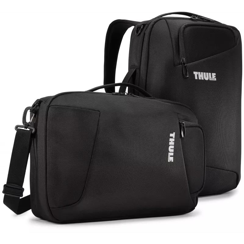 Kuprinė Thule Accent Convertible 17L — juoda, 17 l talpa, keičiami nešiojimo variantai